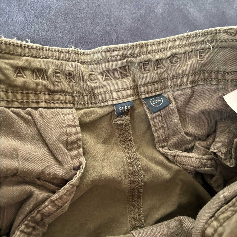 American Eagle Outfitters Men's Cargo Pants - Tan - Picture 5 of 6